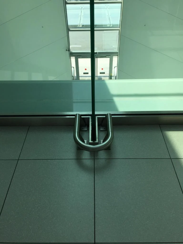 Protecții inox la lovire sudură laser robotizată detaliu îmbinare