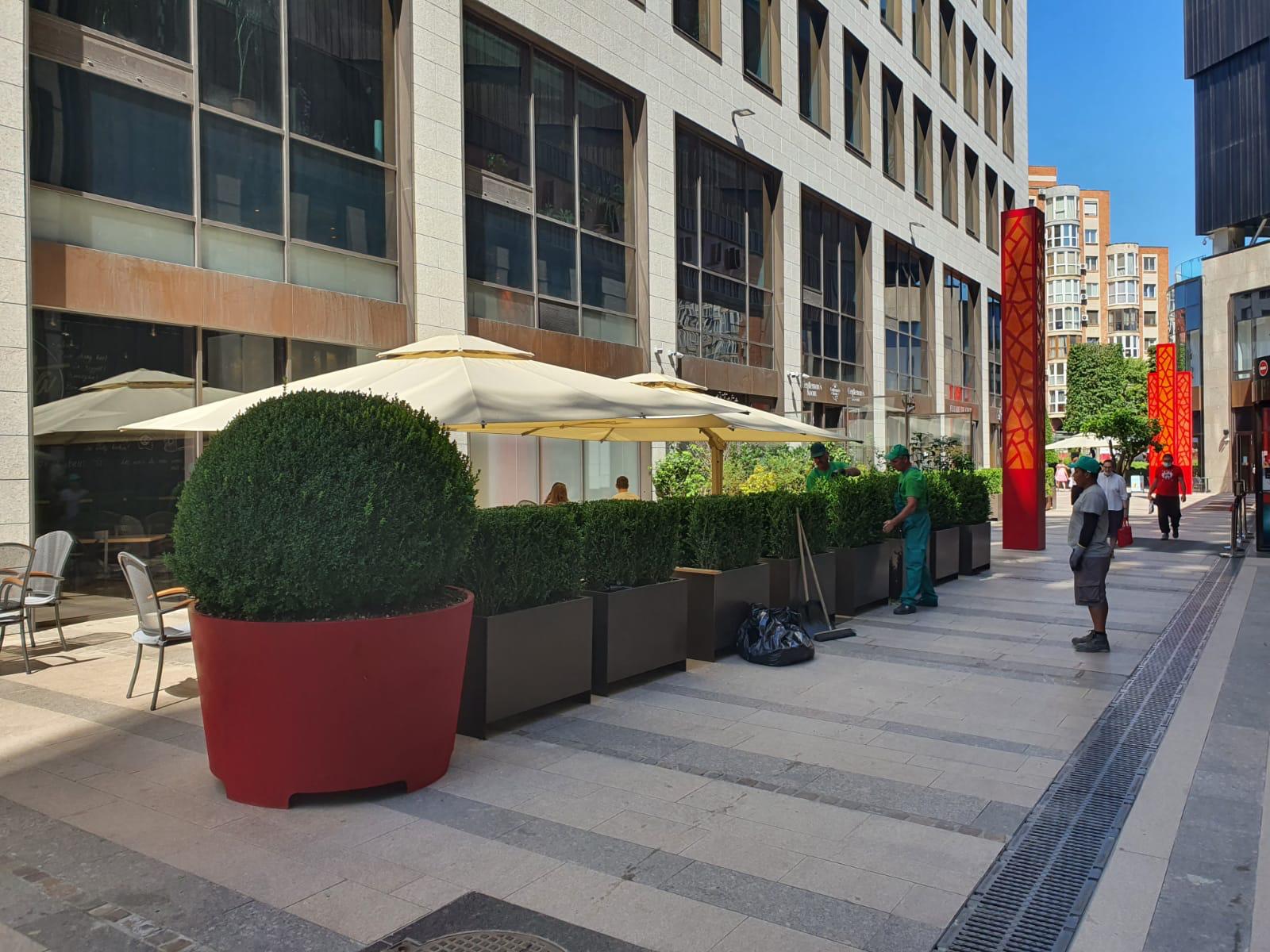 Jardiniere conice producție serie
