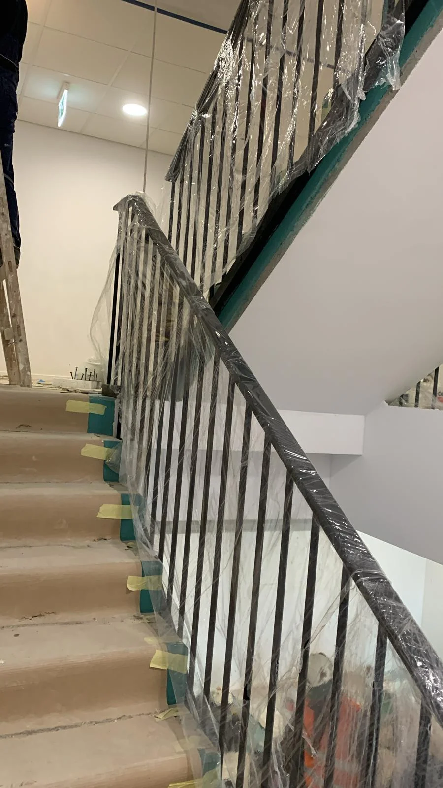 Balustradă metalică LaserTube Terapia Cluj