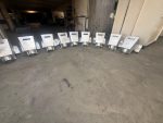 Colector pluvial pentru atic din oțel zincat, cu racord burlan