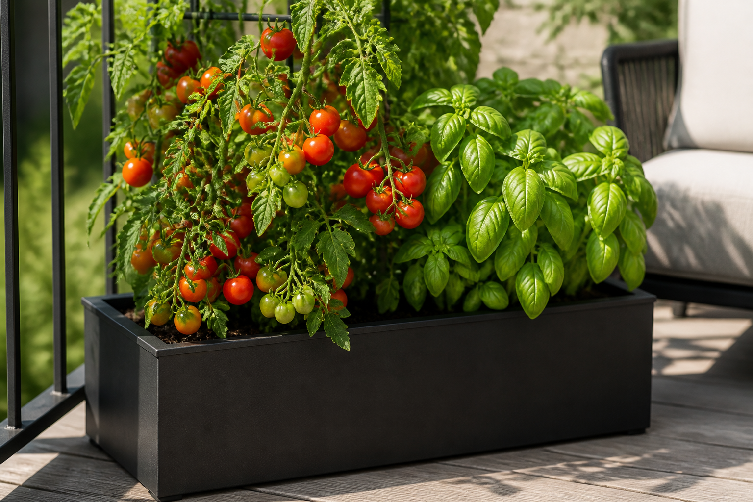 Jardiniere metalice Indio