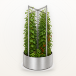 Jardinieră Indio Climbing Garden cu spalier, aluminiu, plante cățărătoare